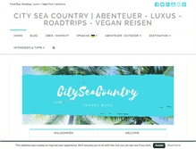 Tablet Screenshot of cityseacountry.com